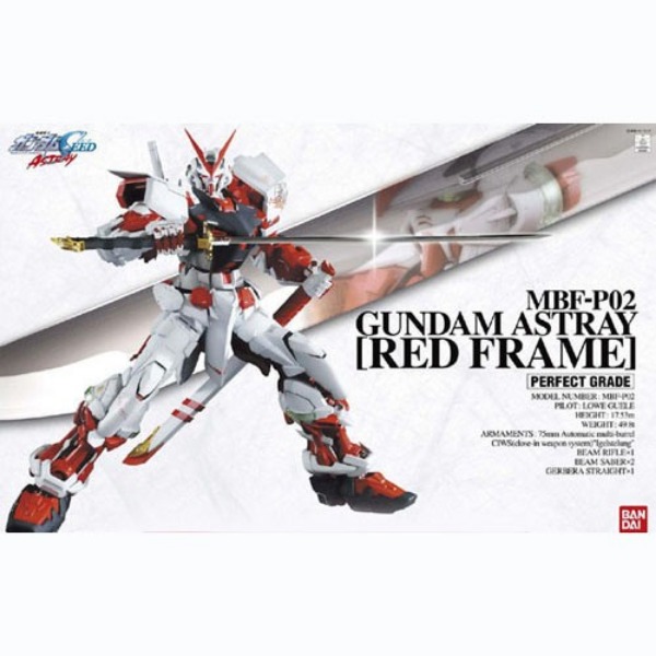 [PG] 1/60 MBF-P02 Gundam Astray Red Frame / 건담 아스트레이 레드프레임 (일반판) [158463]